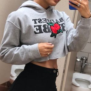 Crop hoodie